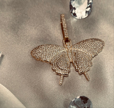 ICED OUT BUTTERFLY